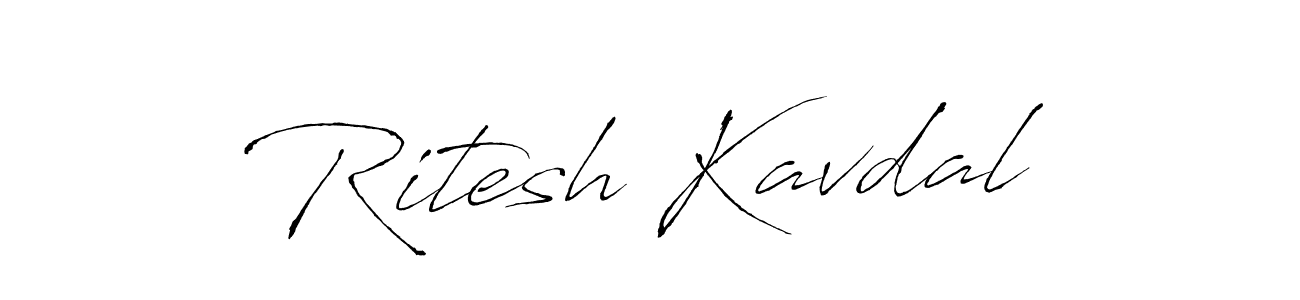 Make a beautiful signature design for name Ritesh Kavdal. Use this online signature maker to create a handwritten signature for free. Ritesh Kavdal signature style 6 images and pictures png