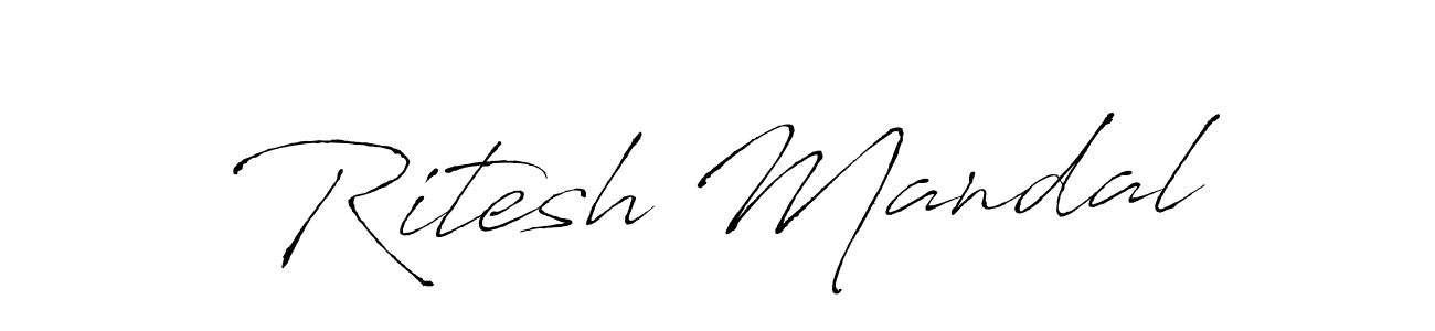 Also You can easily find your signature by using the search form. We will create Ritesh Mandal name handwritten signature images for you free of cost using Antro_Vectra sign style. Ritesh Mandal signature style 6 images and pictures png