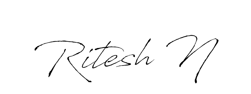 Here are the top 10 professional signature styles for the name Ritesh N. These are the best autograph styles you can use for your name. Ritesh N signature style 6 images and pictures png