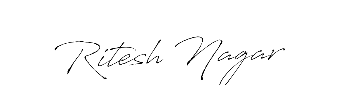 Also You can easily find your signature by using the search form. We will create Ritesh Nagar name handwritten signature images for you free of cost using Antro_Vectra sign style. Ritesh Nagar signature style 6 images and pictures png