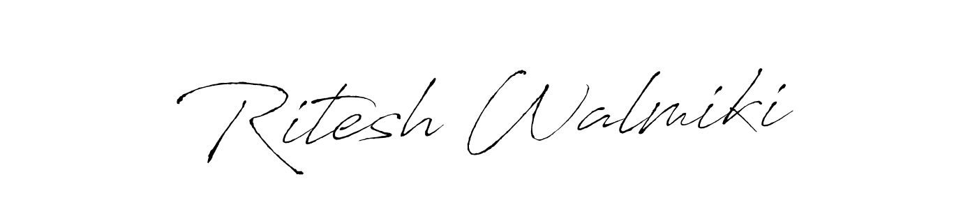 Here are the top 10 professional signature styles for the name Ritesh Walmiki. These are the best autograph styles you can use for your name. Ritesh Walmiki signature style 6 images and pictures png