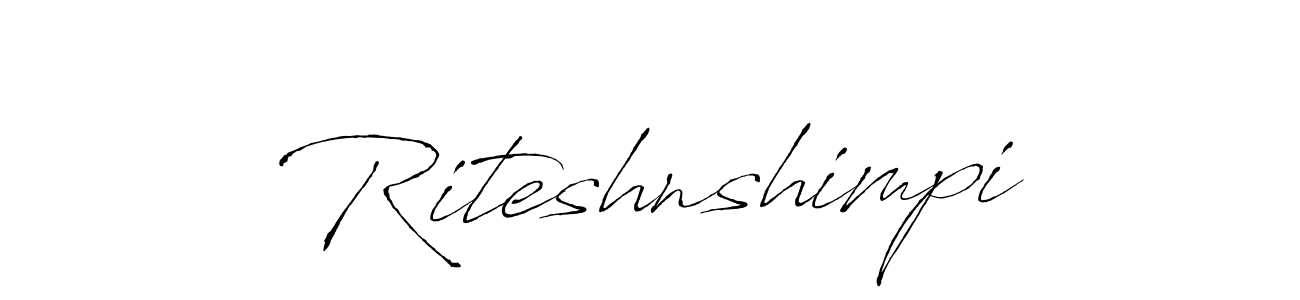 Also You can easily find your signature by using the search form. We will create Riteshnshimpi name handwritten signature images for you free of cost using Antro_Vectra sign style. Riteshnshimpi signature style 6 images and pictures png