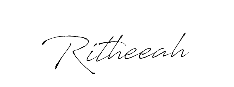 if you are searching for the best signature style for your name Ritheeah. so please give up your signature search. here we have designed multiple signature styles  using Antro_Vectra. Ritheeah signature style 6 images and pictures png