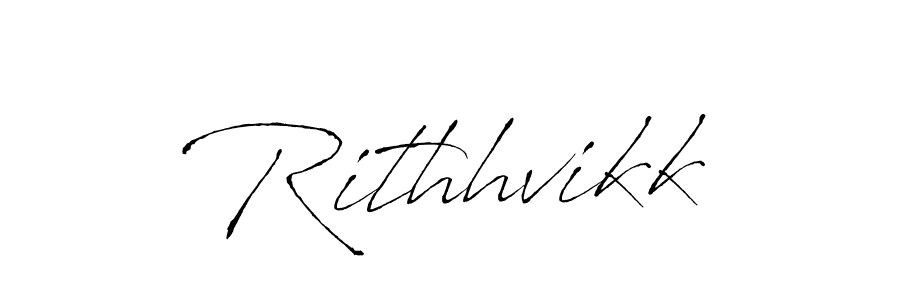 Create a beautiful signature design for name Rithhvikk. With this signature (Antro_Vectra) fonts, you can make a handwritten signature for free. Rithhvikk signature style 6 images and pictures png