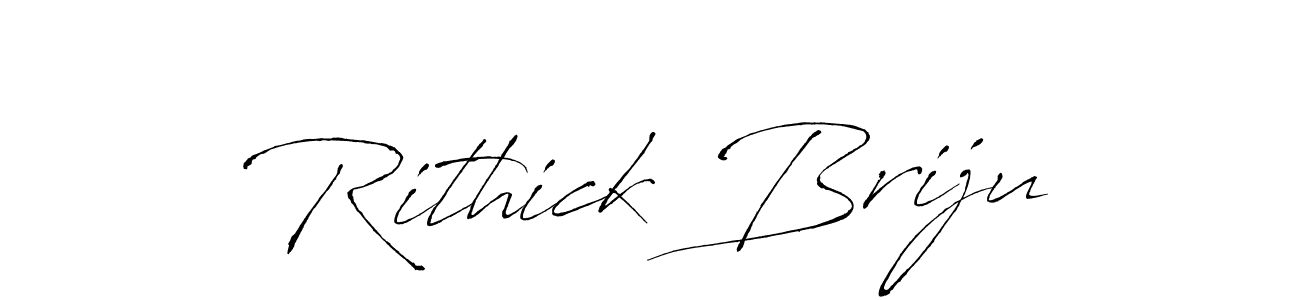 This is the best signature style for the Rithick Briju name. Also you like these signature font (Antro_Vectra). Mix name signature. Rithick Briju signature style 6 images and pictures png