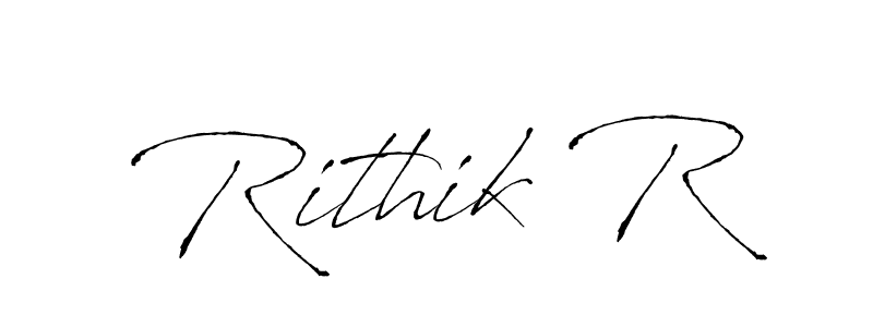 You should practise on your own different ways (Antro_Vectra) to write your name (Rithik R) in signature. don't let someone else do it for you. Rithik R signature style 6 images and pictures png