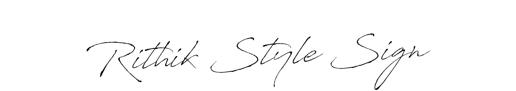 Once you've used our free online signature maker to create your best signature Antro_Vectra style, it's time to enjoy all of the benefits that Rithik Style Sign name signing documents. Rithik Style Sign signature style 6 images and pictures png