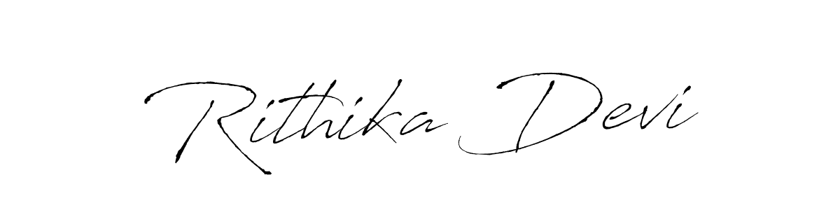 Antro_Vectra is a professional signature style that is perfect for those who want to add a touch of class to their signature. It is also a great choice for those who want to make their signature more unique. Get Rithika Devi name to fancy signature for free. Rithika Devi signature style 6 images and pictures png