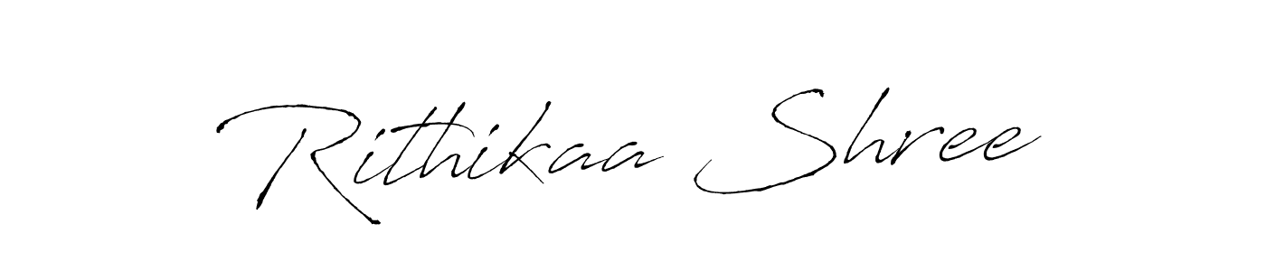 How to make Rithikaa Shree signature? Antro_Vectra is a professional autograph style. Create handwritten signature for Rithikaa Shree name. Rithikaa Shree signature style 6 images and pictures png