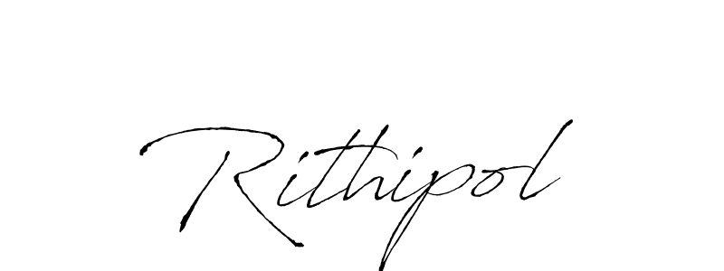 Create a beautiful signature design for name Rithipol. With this signature (Antro_Vectra) fonts, you can make a handwritten signature for free. Rithipol signature style 6 images and pictures png