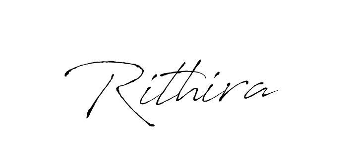 Design your own signature with our free online signature maker. With this signature software, you can create a handwritten (Antro_Vectra) signature for name Rithira. Rithira signature style 6 images and pictures png