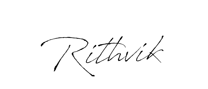 Also You can easily find your signature by using the search form. We will create Rithvik name handwritten signature images for you free of cost using Antro_Vectra sign style. Rithvik signature style 6 images and pictures png