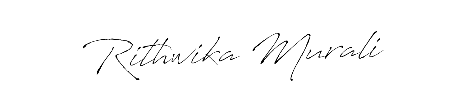 Use a signature maker to create a handwritten signature online. With this signature software, you can design (Antro_Vectra) your own signature for name Rithwika Murali. Rithwika Murali signature style 6 images and pictures png