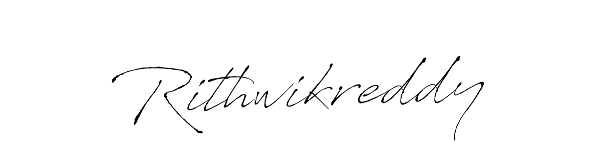 Design your own signature with our free online signature maker. With this signature software, you can create a handwritten (Antro_Vectra) signature for name Rithwikreddy. Rithwikreddy signature style 6 images and pictures png