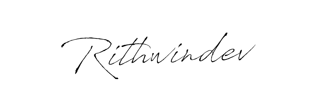 Use a signature maker to create a handwritten signature online. With this signature software, you can design (Antro_Vectra) your own signature for name Rithwindev. Rithwindev signature style 6 images and pictures png