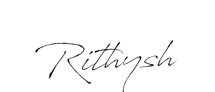 Make a beautiful signature design for name Rithysh. With this signature (Antro_Vectra) style, you can create a handwritten signature for free. Rithysh signature style 6 images and pictures png