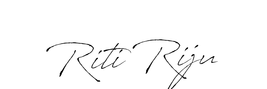Also we have Riti Riju name is the best signature style. Create professional handwritten signature collection using Antro_Vectra autograph style. Riti Riju signature style 6 images and pictures png