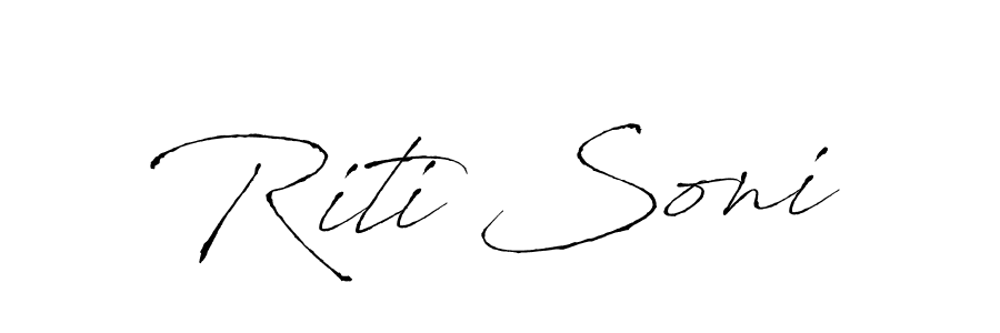 Make a short Riti Soni signature style. Manage your documents anywhere anytime using Antro_Vectra. Create and add eSignatures, submit forms, share and send files easily. Riti Soni signature style 6 images and pictures png