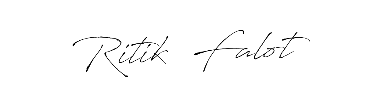 Ritik  Falot stylish signature style. Best Handwritten Sign (Antro_Vectra) for my name. Handwritten Signature Collection Ideas for my name Ritik  Falot. Ritik  Falot signature style 6 images and pictures png