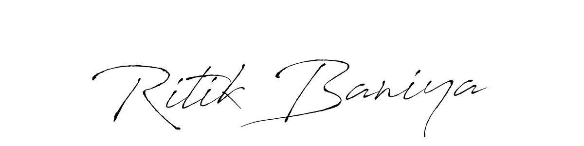 Here are the top 10 professional signature styles for the name Ritik Baniya. These are the best autograph styles you can use for your name. Ritik Baniya signature style 6 images and pictures png