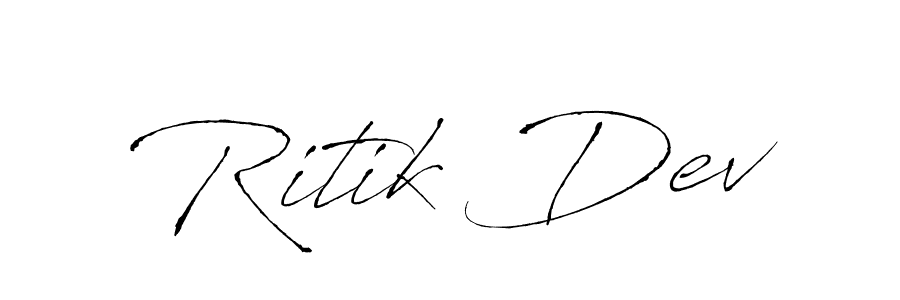 Once you've used our free online signature maker to create your best signature Antro_Vectra style, it's time to enjoy all of the benefits that Ritik Dev name signing documents. Ritik Dev signature style 6 images and pictures png