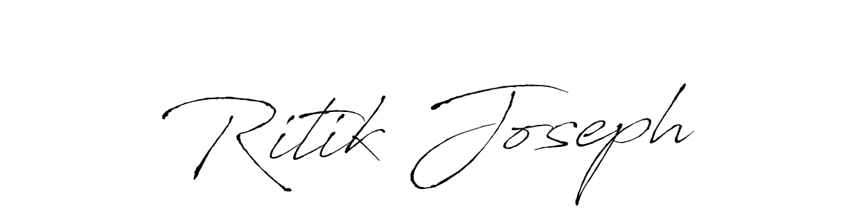 You can use this online signature creator to create a handwritten signature for the name Ritik Joseph. This is the best online autograph maker. Ritik Joseph signature style 6 images and pictures png