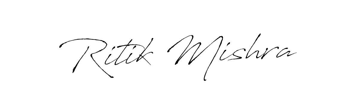 Use a signature maker to create a handwritten signature online. With this signature software, you can design (Antro_Vectra) your own signature for name Ritik Mishra. Ritik Mishra signature style 6 images and pictures png