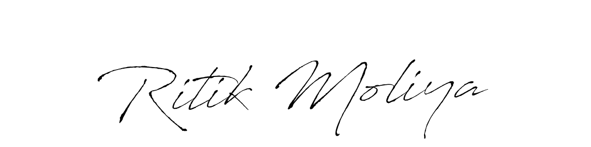 Once you've used our free online signature maker to create your best signature Antro_Vectra style, it's time to enjoy all of the benefits that Ritik Moliya name signing documents. Ritik Moliya signature style 6 images and pictures png