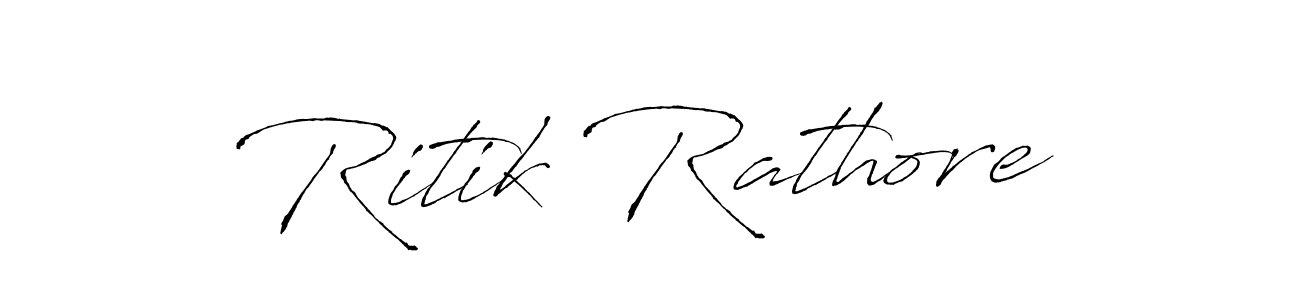 Use a signature maker to create a handwritten signature online. With this signature software, you can design (Antro_Vectra) your own signature for name Ritik Rathore. Ritik Rathore signature style 6 images and pictures png