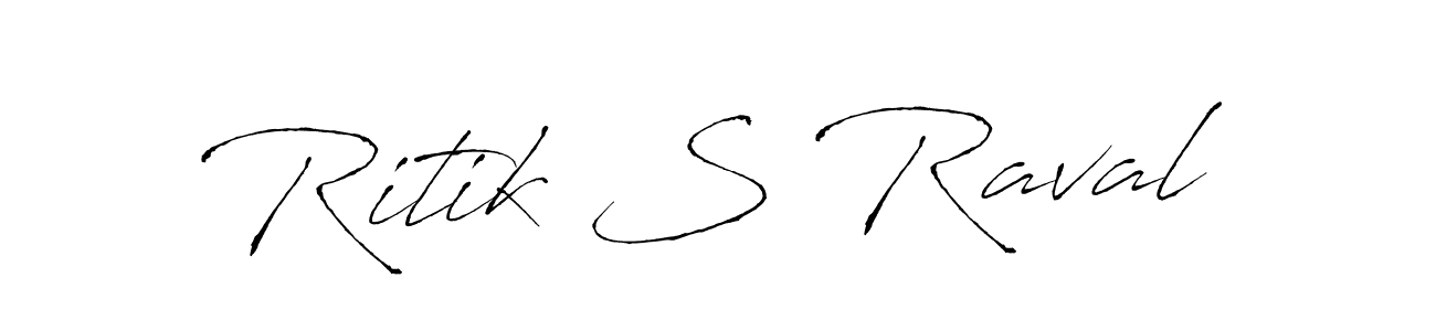 Also we have Ritik S Raval name is the best signature style. Create professional handwritten signature collection using Antro_Vectra autograph style. Ritik S Raval signature style 6 images and pictures png