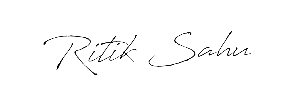 Also You can easily find your signature by using the search form. We will create Ritik Sahu name handwritten signature images for you free of cost using Antro_Vectra sign style. Ritik Sahu signature style 6 images and pictures png