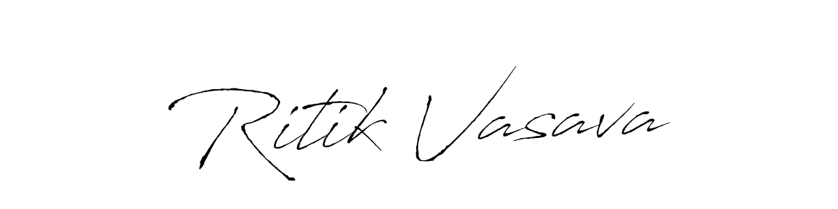 Best and Professional Signature Style for Ritik Vasava. Antro_Vectra Best Signature Style Collection. Ritik Vasava signature style 6 images and pictures png