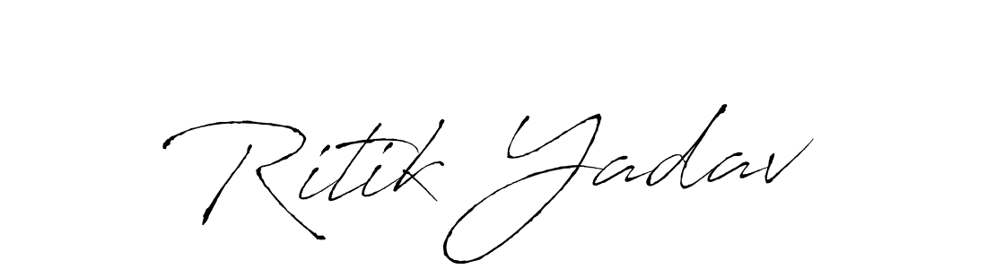 Also You can easily find your signature by using the search form. We will create Ritik Yadav name handwritten signature images for you free of cost using Antro_Vectra sign style. Ritik Yadav signature style 6 images and pictures png