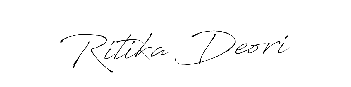It looks lik you need a new signature style for name Ritika Deori. Design unique handwritten (Antro_Vectra) signature with our free signature maker in just a few clicks. Ritika Deori signature style 6 images and pictures png