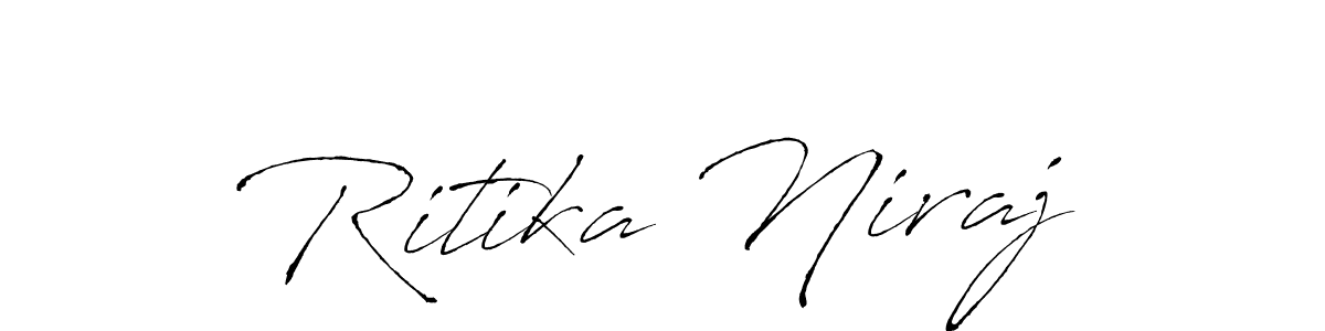 Make a short Ritika Niraj signature style. Manage your documents anywhere anytime using Antro_Vectra. Create and add eSignatures, submit forms, share and send files easily. Ritika Niraj signature style 6 images and pictures png