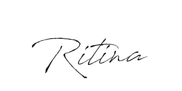 The best way (Antro_Vectra) to make a short signature is to pick only two or three words in your name. The name Ritina include a total of six letters. For converting this name. Ritina signature style 6 images and pictures png