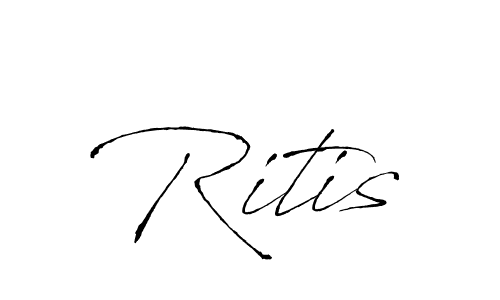 if you are searching for the best signature style for your name Ritis. so please give up your signature search. here we have designed multiple signature styles  using Antro_Vectra. Ritis signature style 6 images and pictures png