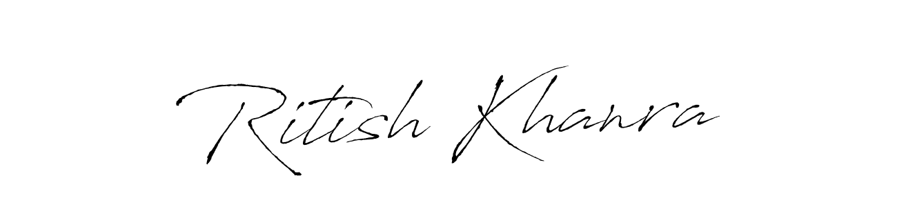 Once you've used our free online signature maker to create your best signature Antro_Vectra style, it's time to enjoy all of the benefits that Ritish Khanra name signing documents. Ritish Khanra signature style 6 images and pictures png