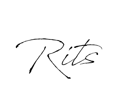 This is the best signature style for the Rits name. Also you like these signature font (Antro_Vectra). Mix name signature. Rits signature style 6 images and pictures png