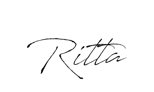 if you are searching for the best signature style for your name Ritta. so please give up your signature search. here we have designed multiple signature styles  using Antro_Vectra. Ritta signature style 6 images and pictures png