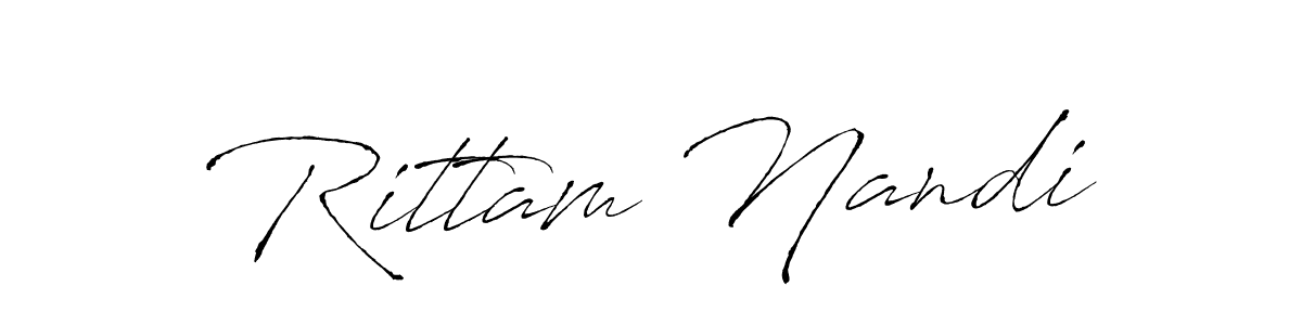 The best way (Antro_Vectra) to make a short signature is to pick only two or three words in your name. The name Rittam Nandi include a total of six letters. For converting this name. Rittam Nandi signature style 6 images and pictures png