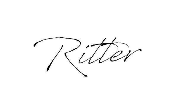 Best and Professional Signature Style for Ritter. Antro_Vectra Best Signature Style Collection. Ritter signature style 6 images and pictures png