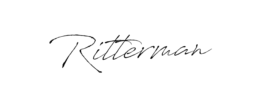 How to make Ritterman name signature. Use Antro_Vectra style for creating short signs online. This is the latest handwritten sign. Ritterman signature style 6 images and pictures png