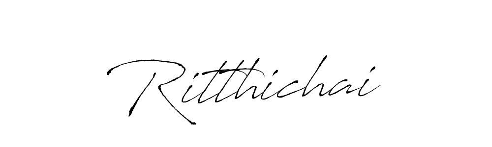 Antro_Vectra is a professional signature style that is perfect for those who want to add a touch of class to their signature. It is also a great choice for those who want to make their signature more unique. Get Ritthichai name to fancy signature for free. Ritthichai signature style 6 images and pictures png