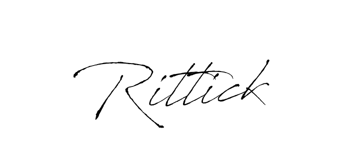 if you are searching for the best signature style for your name Rittick. so please give up your signature search. here we have designed multiple signature styles  using Antro_Vectra. Rittick signature style 6 images and pictures png