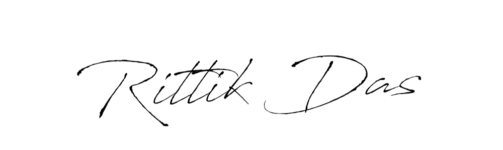 Create a beautiful signature design for name Rittik Das. With this signature (Antro_Vectra) fonts, you can make a handwritten signature for free. Rittik Das signature style 6 images and pictures png