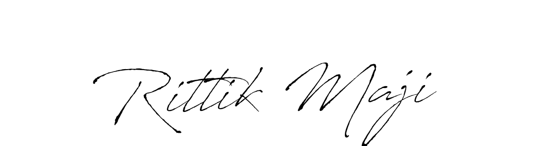 You can use this online signature creator to create a handwritten signature for the name Rittik Maji. This is the best online autograph maker. Rittik Maji signature style 6 images and pictures png