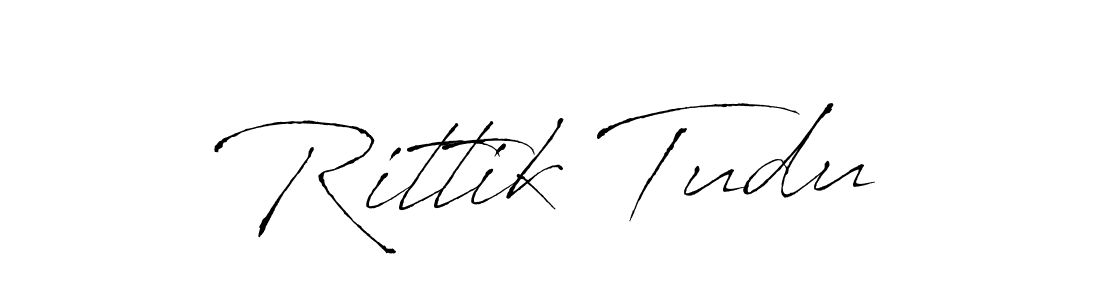 It looks lik you need a new signature style for name Rittik Tudu. Design unique handwritten (Antro_Vectra) signature with our free signature maker in just a few clicks. Rittik Tudu signature style 6 images and pictures png