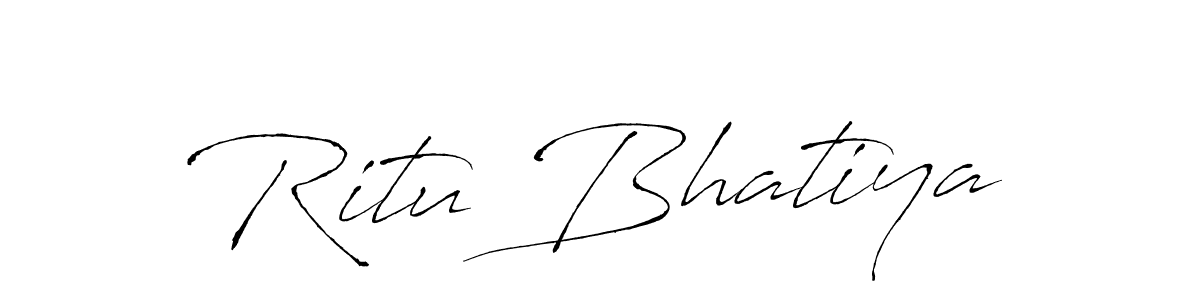 How to Draw Ritu Bhatiya signature style? Antro_Vectra is a latest design signature styles for name Ritu Bhatiya. Ritu Bhatiya signature style 6 images and pictures png