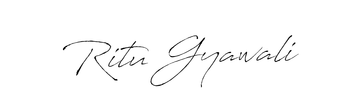 Also we have Ritu Gyawali name is the best signature style. Create professional handwritten signature collection using Antro_Vectra autograph style. Ritu Gyawali signature style 6 images and pictures png